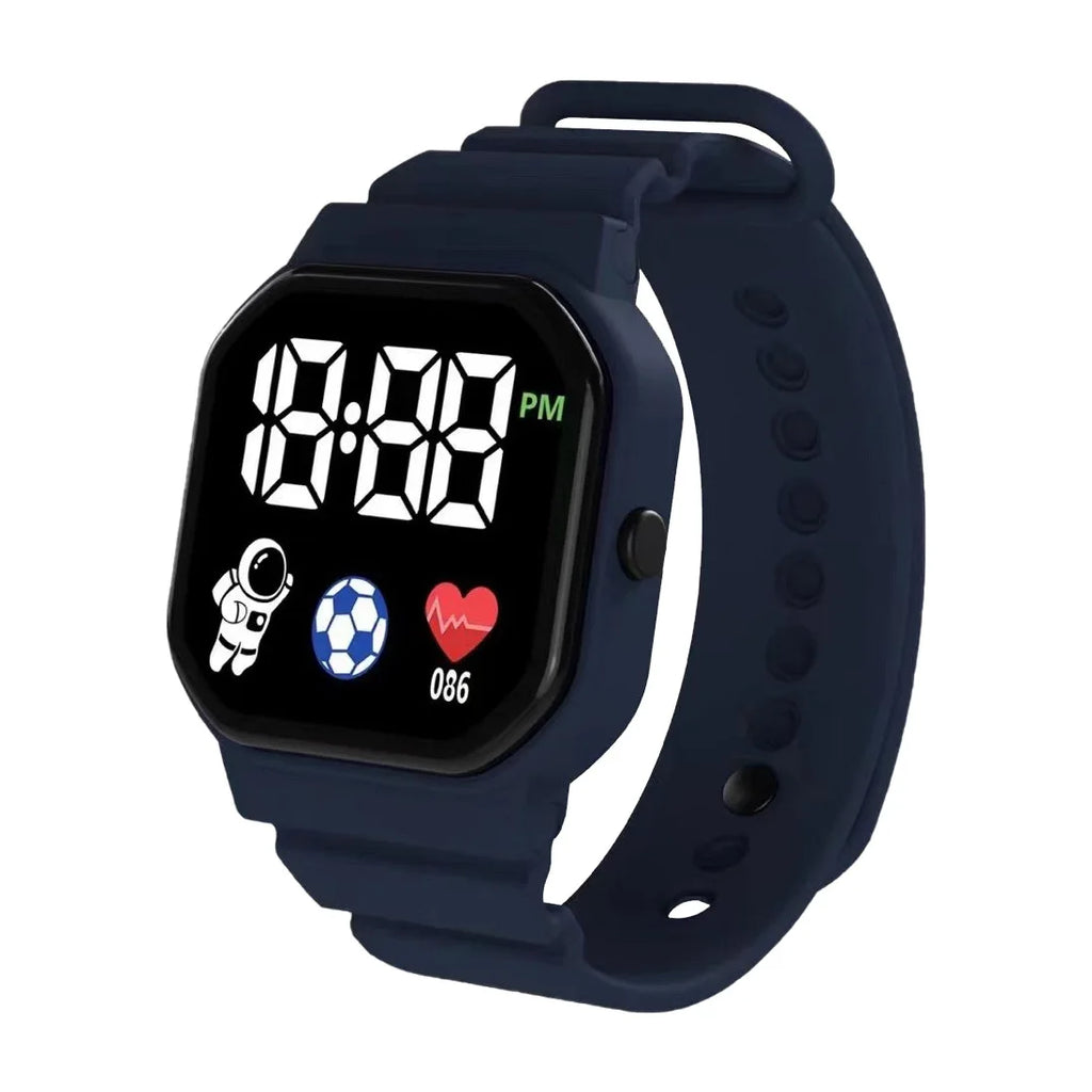 NEW Kids Watches with Bracelet Sport LED Digital Watches Silicone Strap Sport Electronic Wristwatch for Children Boys Girls Gift