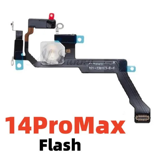 1pcs Distance Flash Flex Cable For iPhone 15 14 Plus 13 Pro Max 12 Proximity LED Light Sensor Ambient Flashlight