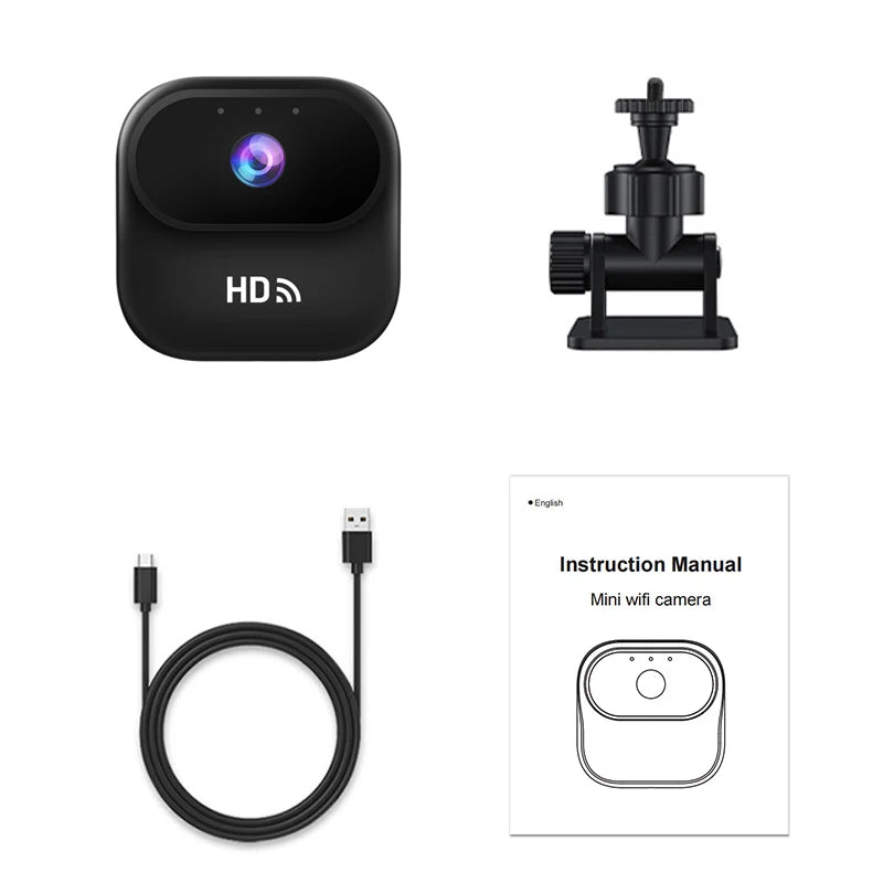 Ourlife A800 Mini Camera 1080P WiFi Smart Home Security Camera Monitor Camcorders Video Surveillance Camera With Motion Tracking