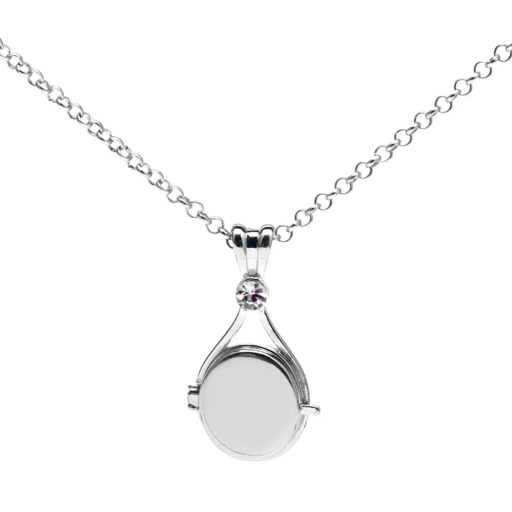 H2O Shell Women's Jewelry Gift Cosplay Props Decoration Fashionable H2O Mermaid Openable and Closable Pendant Necklace Creative