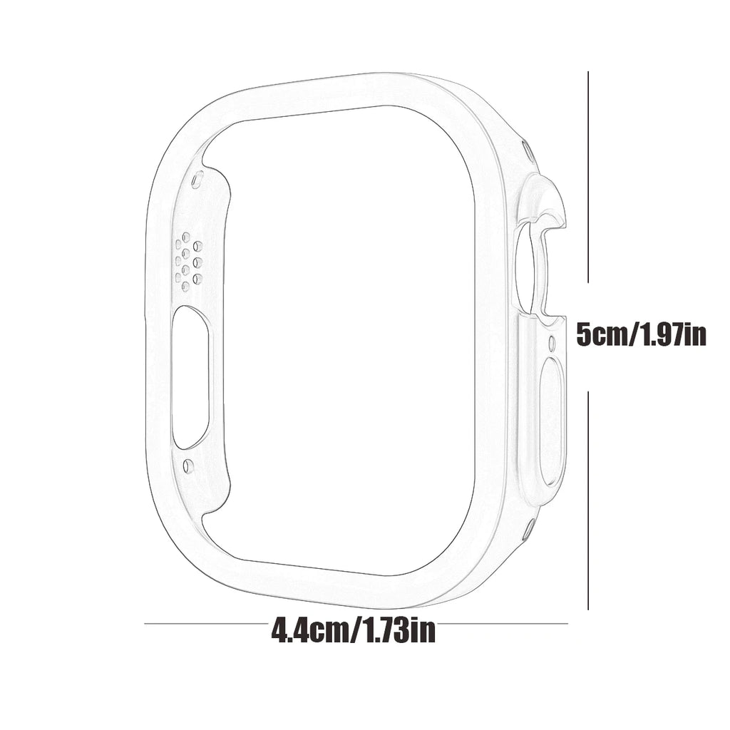 Matte Cover for Apple Watch Ultra 2 49mm Case Hard PC Shockproof Edge Protective Bumper iWatch Series Ultra 49 mm Accessories