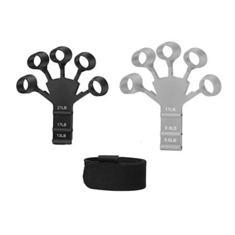 Finger Gripper Finger Exerciser Guitar Finger Exerciser 6 Resistant Levels Recovery Physical Tools Hand Strengthener For Patient