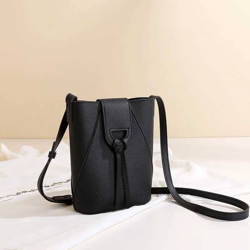 Ladies' Soft Hasp PU Leather Handbag Large Capacity Crossbody Bags for Women Solid Phone Purse Hot Selling Women's Shoulder Bags