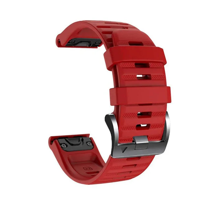 Sports Silicone Camouflage Strap For Garmin Fenix 7 7X Pro Solar Band Epix Pro (Gen 2) 47/51mm 6X Pro Bracelet 22/26mm Watchband
