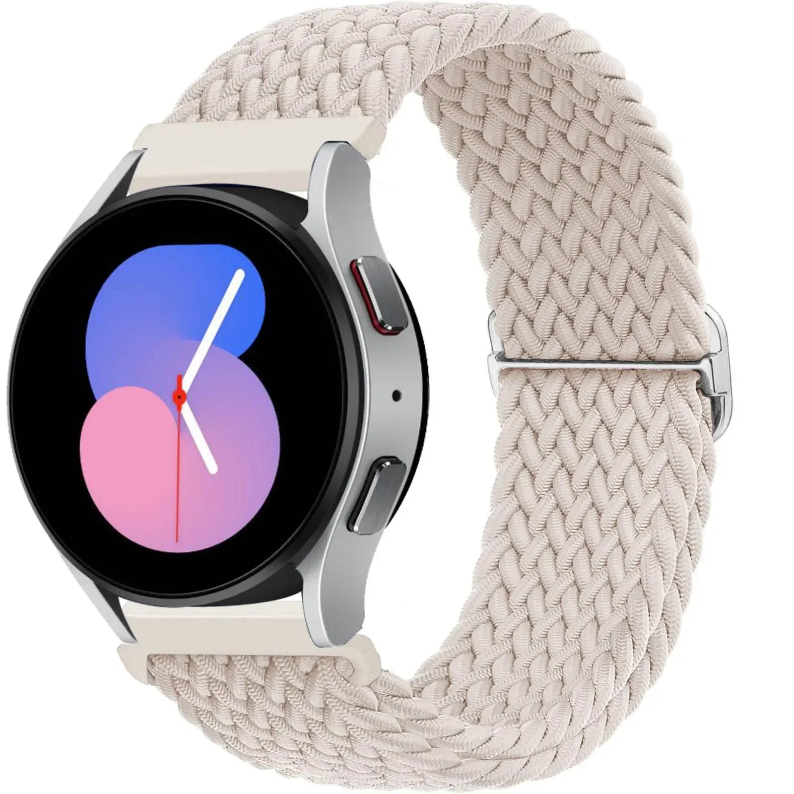 Nylon Strap for Samsung Galaxy Watch 7 6 5 4 40mm 44mm 6Classic 43/47mm 20mm 22mm Braided Solo Loop Band for Huawei Watch 3 4Pro