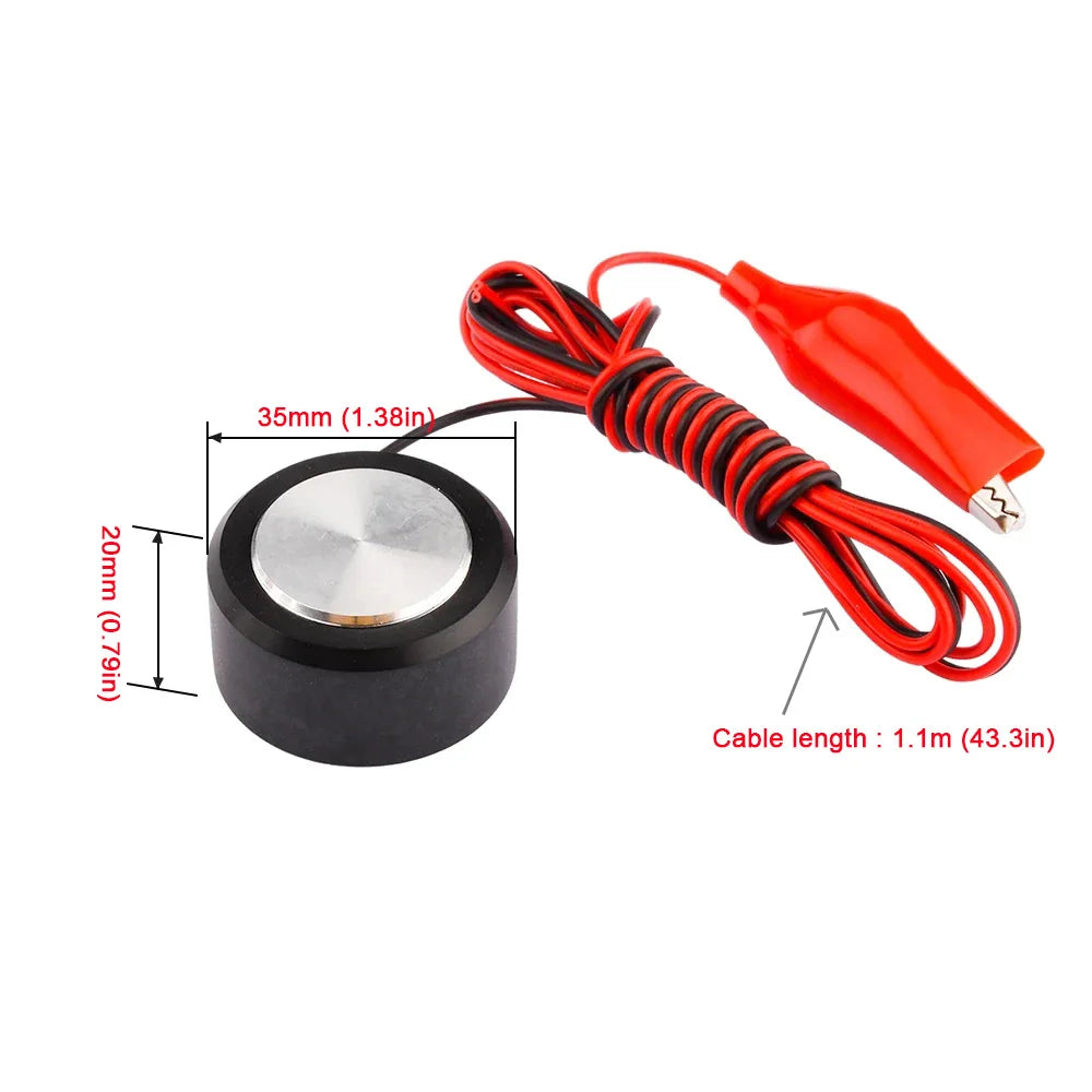 CNC Z Axis Touch Probe Router Mill Zero Check Tools Auto Leveling Sensor Toolsetter For Mach3 Cutting Milling Machine