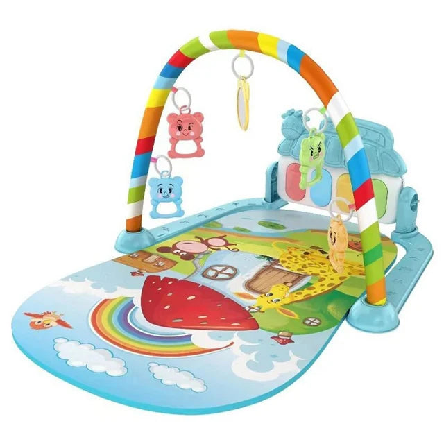 New Baby Activity Fitness Gym Rack 0-1 Year Old Newborn Educational Music Pedal Piano Toddler Toy Gift Mother and Child Supplies