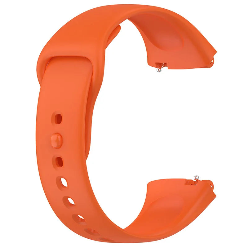 Soft Silicone Strap for Redmi Watch 3 Active Strap Accessories Smart Replacement Watchband and Screen Protector Case Wristband