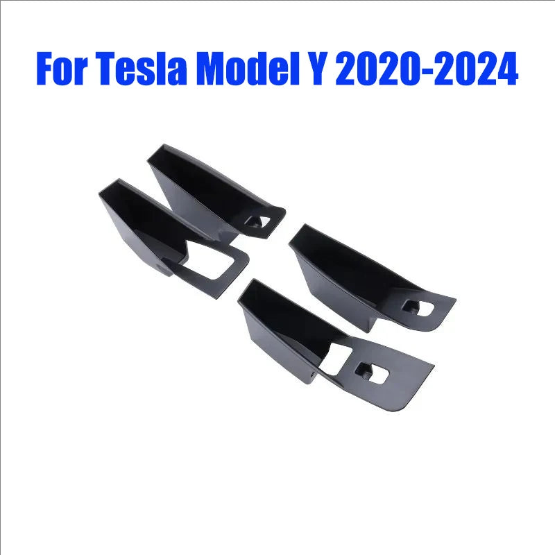 For Tesla Model 3 Y YL Juniper Highland 2020-2026 Door Handle Storage Box Inner Handle All-inclusive Organizer Container Tray