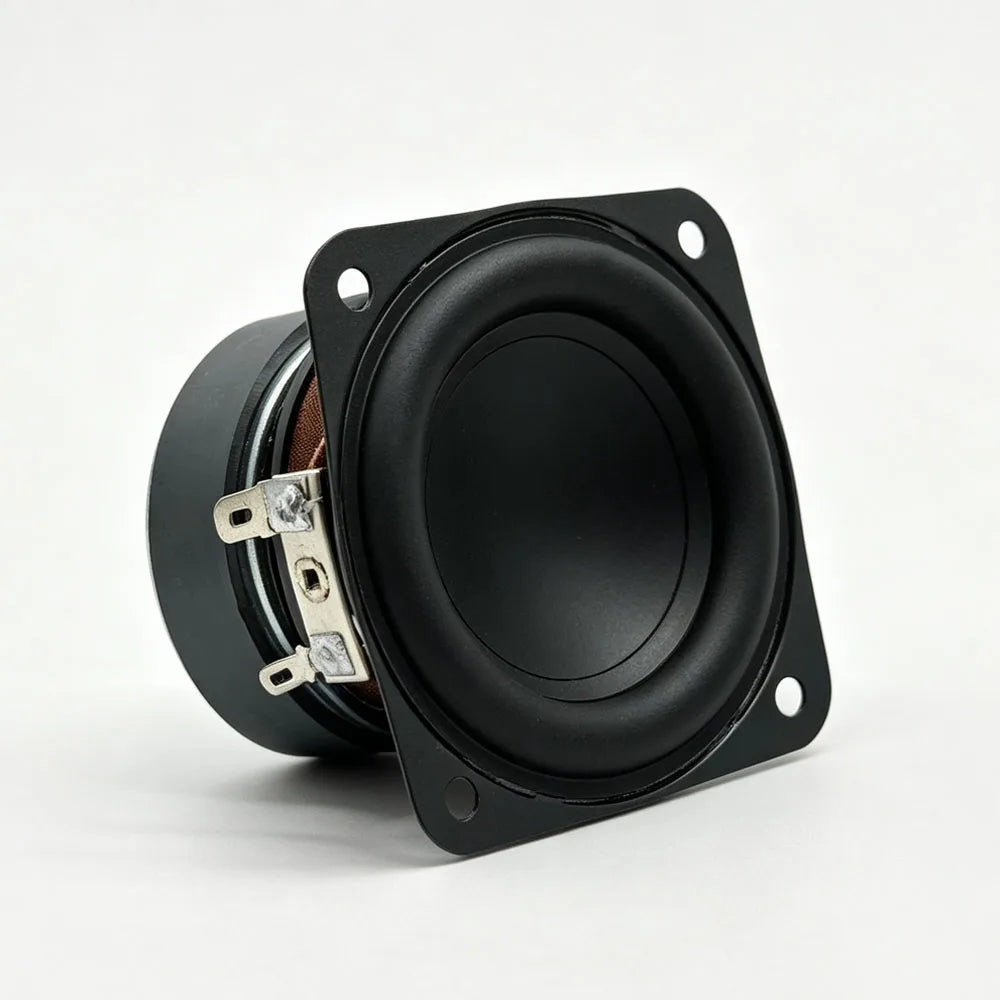 AUIN 1 pcs 3 Inch 4 Ohm 15W 78MM Subwoofer Speaker Supper Bass Audio Square Woofer DIY Home Theater Sound Bookshelf Loudspeaker