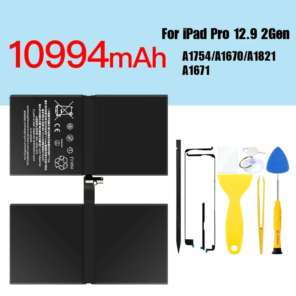 PINZHENG Tablet Battery For iPad 5 6 Air A1484 For iPad Air2 A1474 A1475 A1893 10.2 Mini 2 3 4 5 Pro 9.7 10.5 11 12.9 Battery