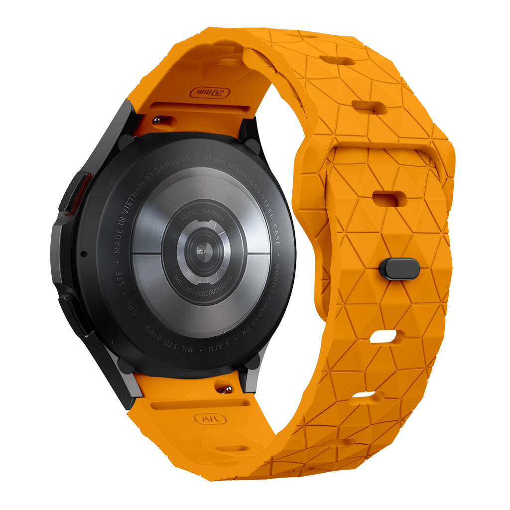 Silicone Band for Samsung Galaxy Watch 6 44mm 40mm/5/6 Classic 43mm 47mm/5 pro 45mm No Gaps 20mm Bracelet Galaxy watch 4 strap