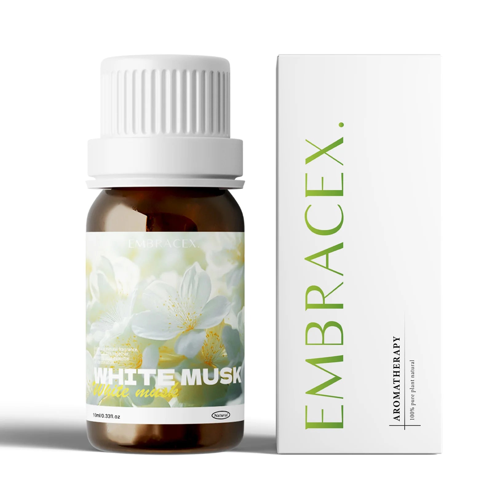 10ml White Musk Oil Rosemary Oil Natural Plant Fresh Aromatherapy for Massage Gifts