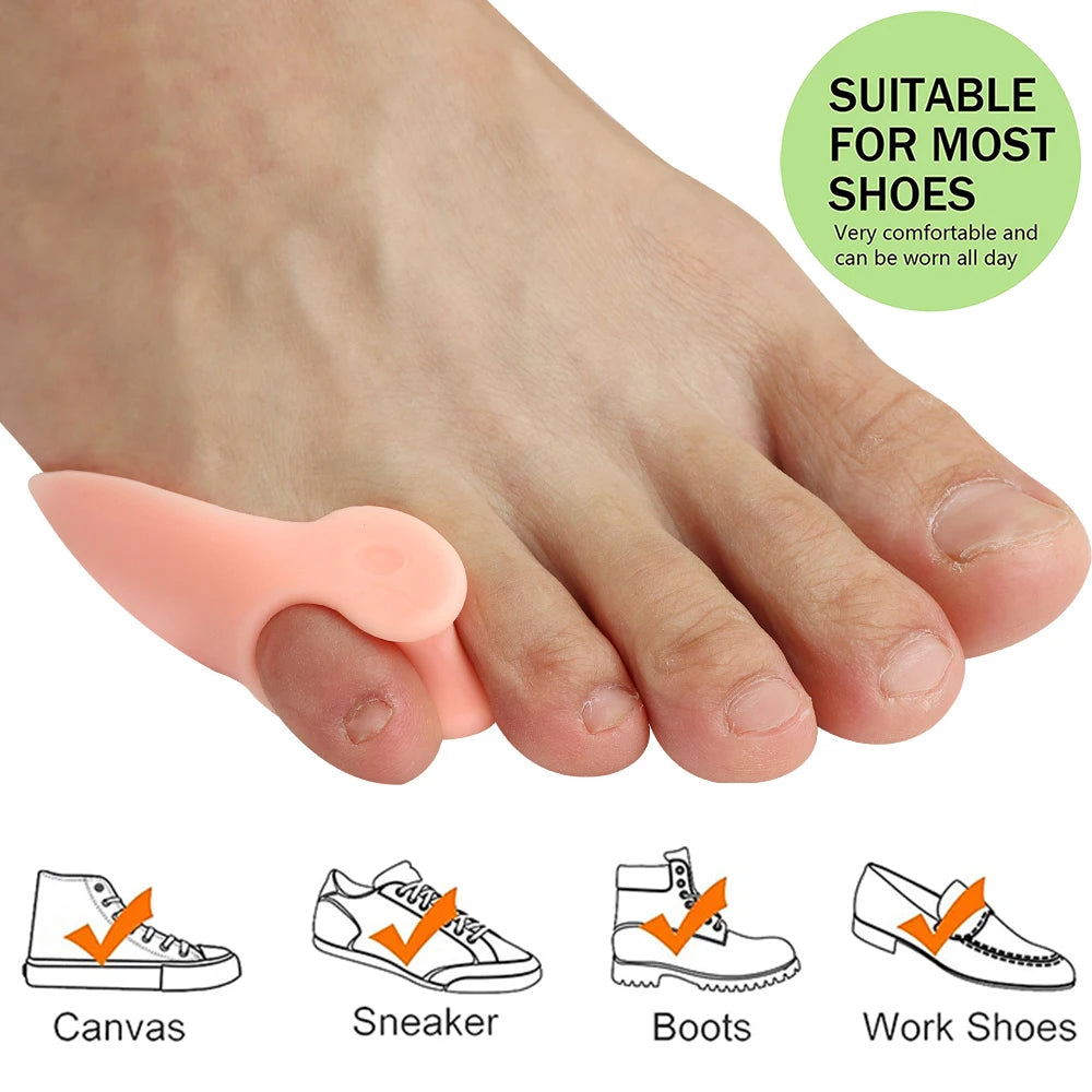 Gel Pinky Toe Separators – 2 to 20 Pack