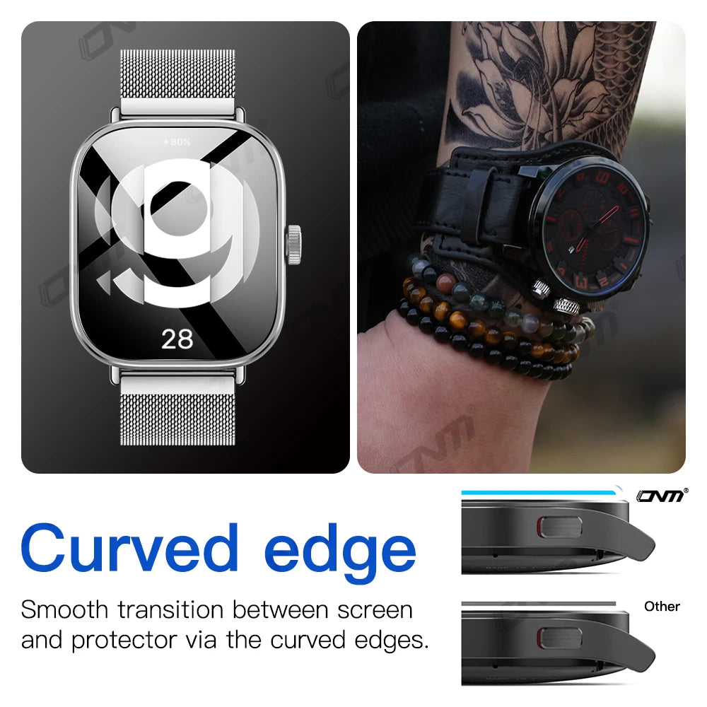 9H Premium Tempered Glass for Xiaomi Redmi Watch 4 Smart Watch Clear HD Screen Protector for Mi Redmi Watch 4 Protective Film