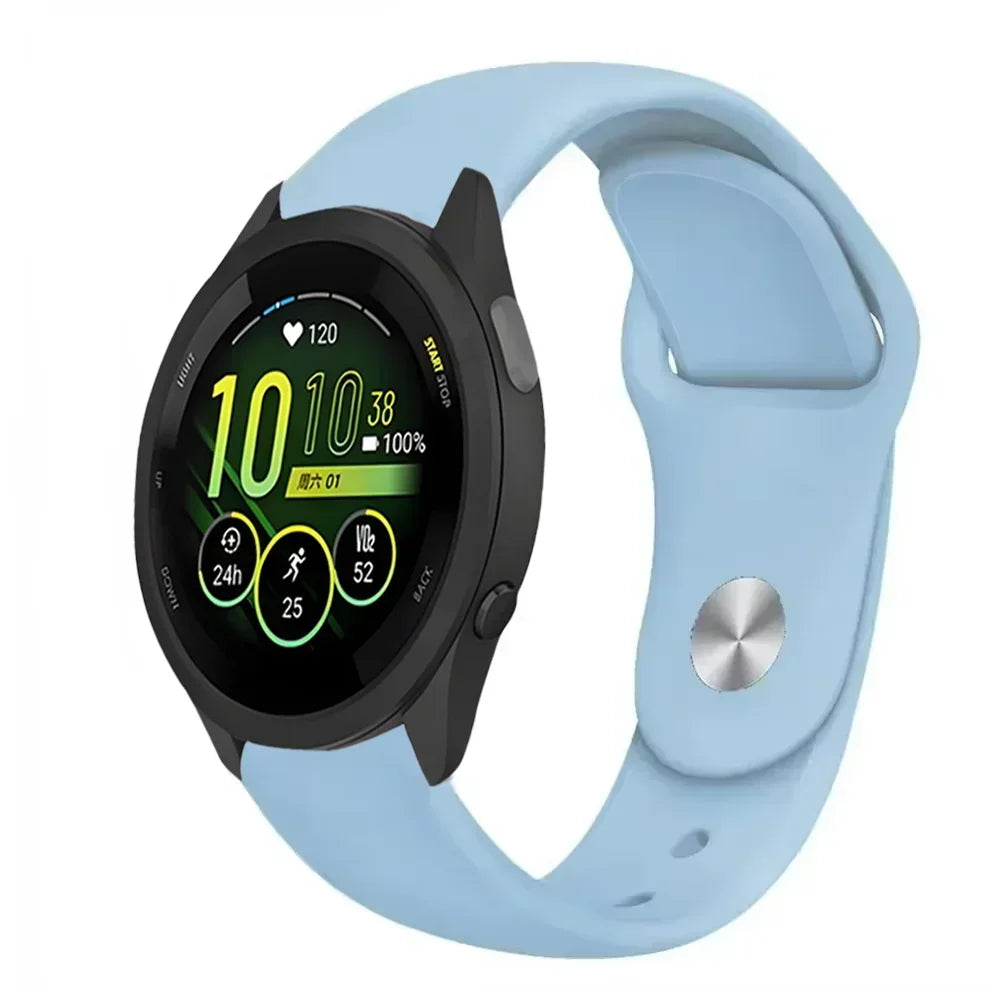 18mm 20mm 22mm Silicone Strap for Gramin Venu 3 3S 2 Active 5 Vivoactive 5 Bracelet Garmin Forerunner 165 55 965 265 265S Correa
