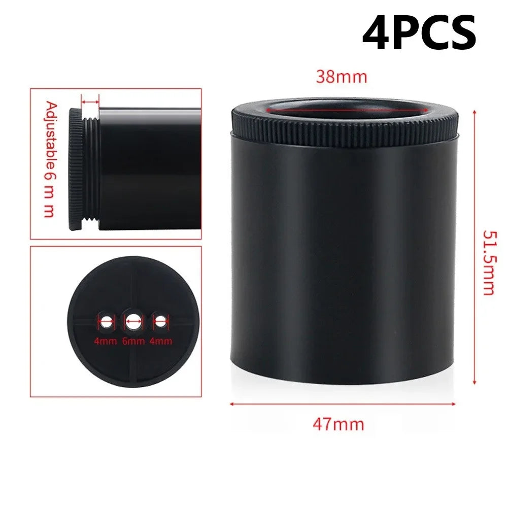 4 Only ABS Round Adjustable Furniture Heightening Pads Heavy-duty sofa cabinet support legs Furniture heightening pad accessorie