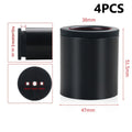 4 Only ABS Round Adjustable Furniture Heightening Pads Heavy-duty sofa cabinet support legs Furniture heightening pad accessorie