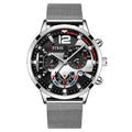 Fashion Mens Business Watches Luxury Quartz Wrist Watch Luminous Clock Men Casual Calendar Watch