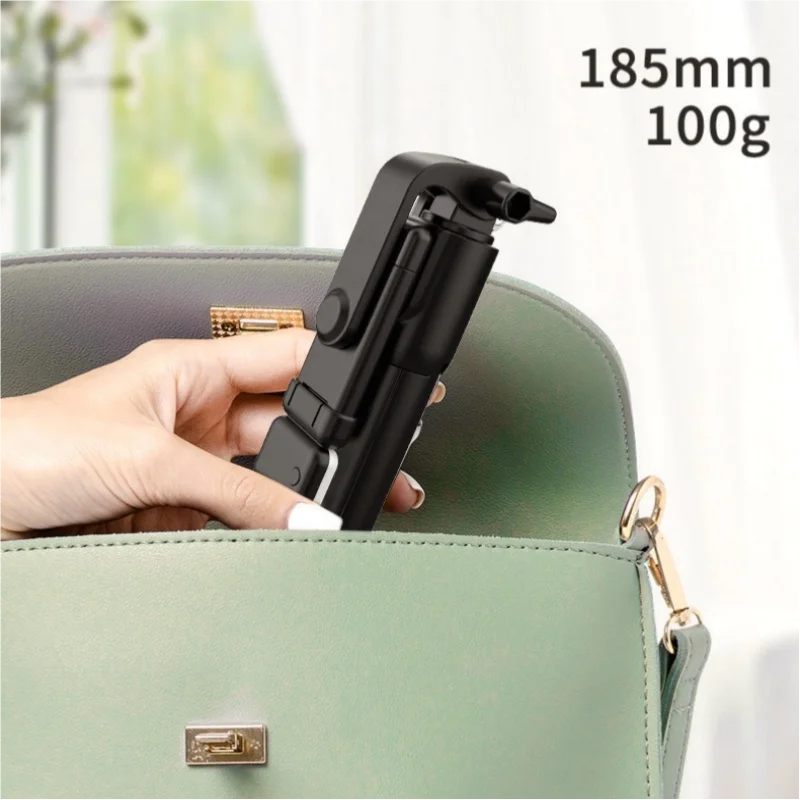 Selfie Stick Tripod With Bluetooth Remote Wireless Phone Holder Stand With Beauty Fill Light For All Smartphones