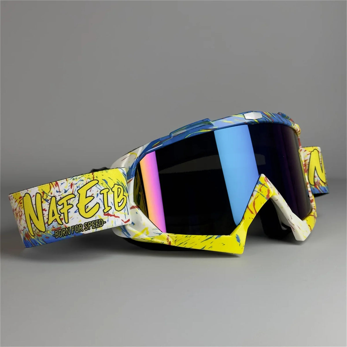 Latest Motorcycle Goggles for Men. Off-road Sunglasses. Safety Protection. MX Night Vision Helmet Visor. Retro Driving Glasses.