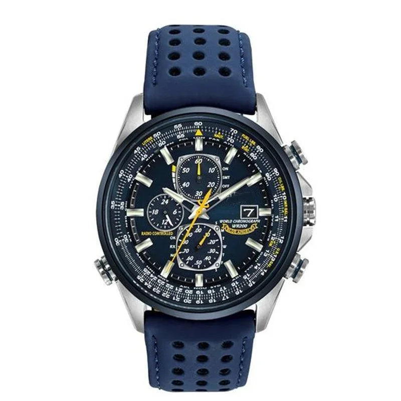 High Quality Men's Quartz Watch Luxury Trend Luminous Multi-Function Chrono Stainless Automatic Watch Father's Day Gifts for Men