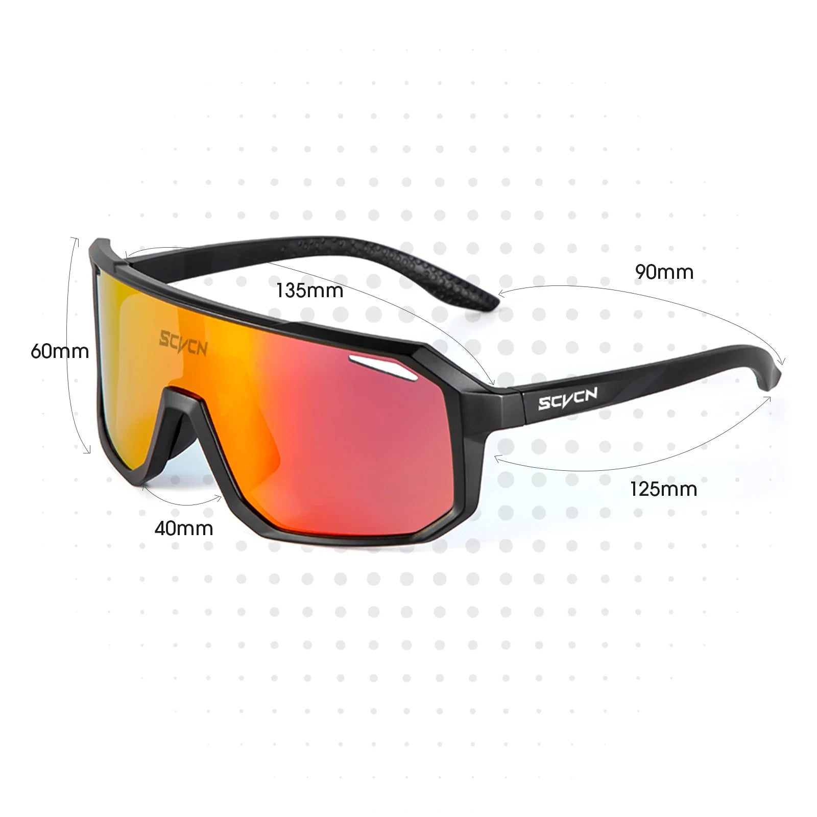 SCVCN New Cycling Sunglasses Men Road Driving Bike Glasses Outdoor Sports Mountain Climbing Women Bicycle Cycling UV400 Goggles