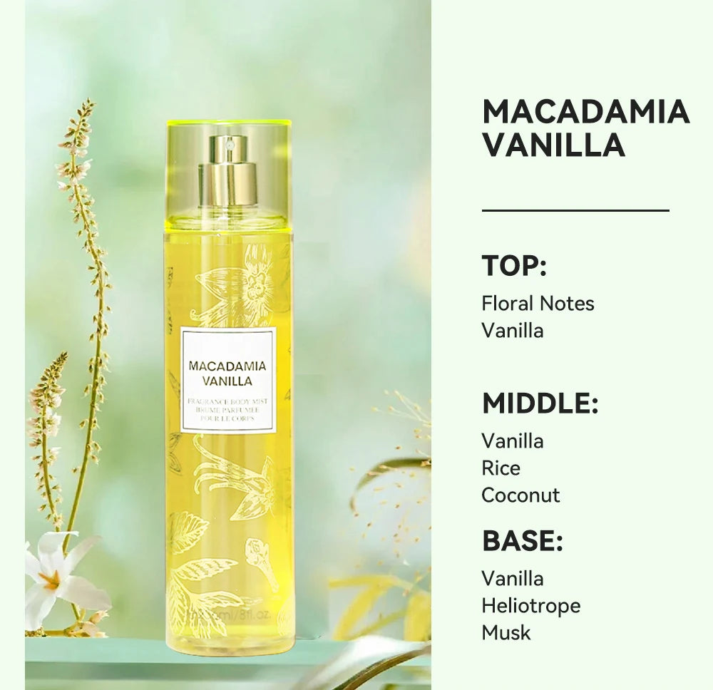 8 Fl.oz/236ml Hair & Body Mist for Women, Floral Fragrance Mist, Fresh Body Spray, Long-Lasting Perfume, Perfect for Daily Use