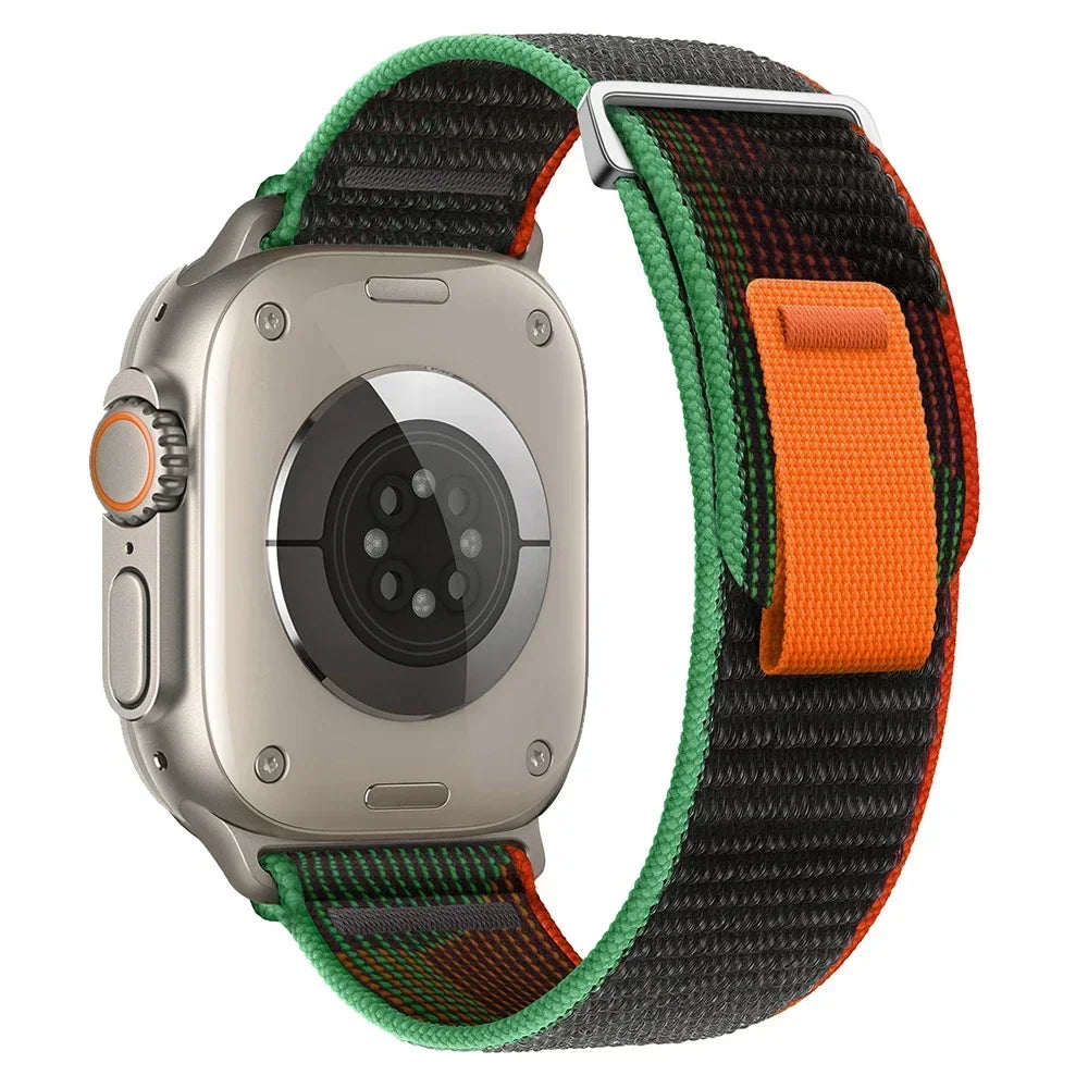 Trail Loop Strap For Apple Watch Ultra 3/2 49mm Series 11 10 9 8 7 46mm 45mm 41mm 42mm Sports Nylon Wristband iWatch 6 5 SE 44mm