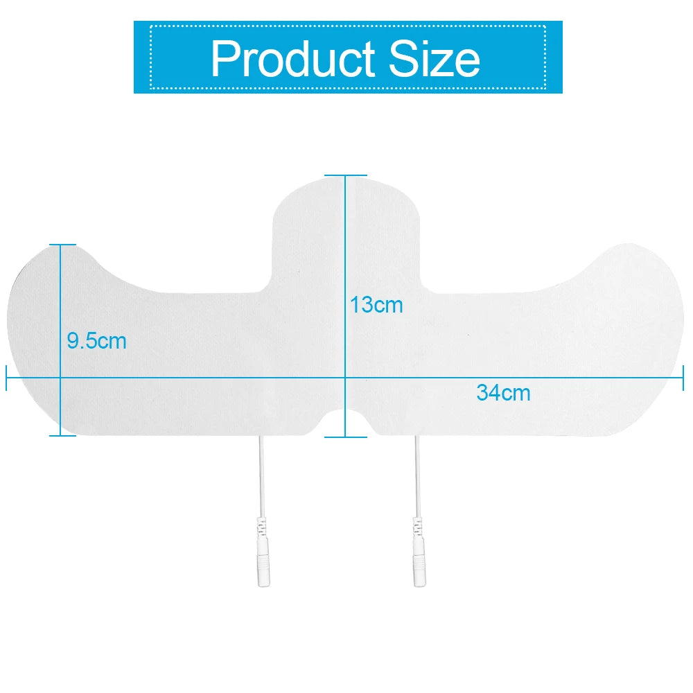 EMS Tens Electrode Pads Gel for Shoulder Back Waist Massage Acupuncture Digital Massager Pulse Muscle Stimulator Electro Pad