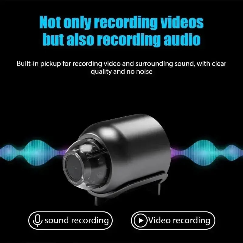 X5 Mini Camera 1080P Clear Night Vision Lightweight Portable Premium Cams Motion Detection Wireless Surveillance Camera 2026 New