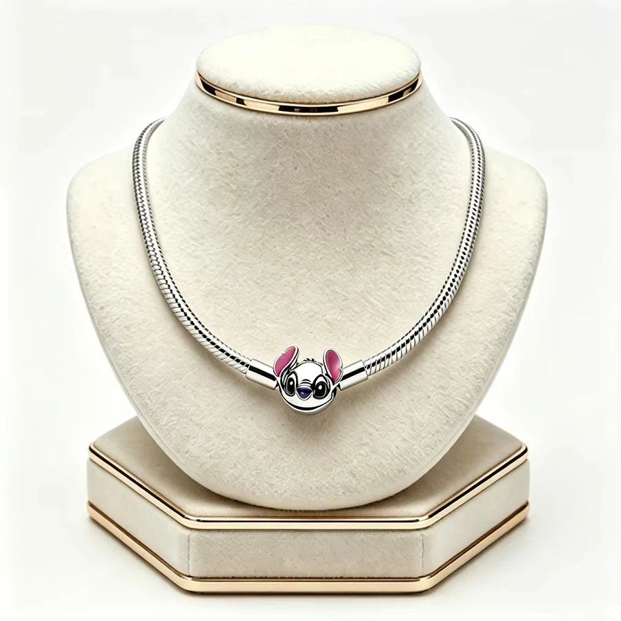 S925 Silver Life Tree Ball shaped Gold Heart Thread Necklace Suitable for Women's Daily Wear DIY Exquisite Jewelry Gifts