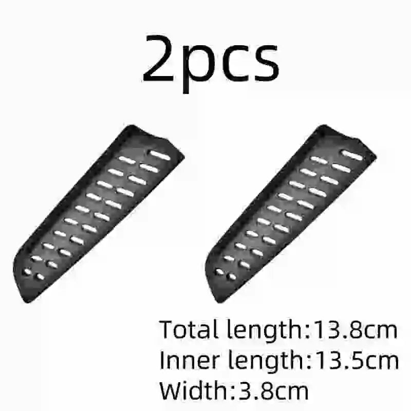 Kitchen Knife Sheath Black Plastic Knife Covers Knife Blade Protector Cover Guards Case Kitchen Accessories кухонні аксесуари