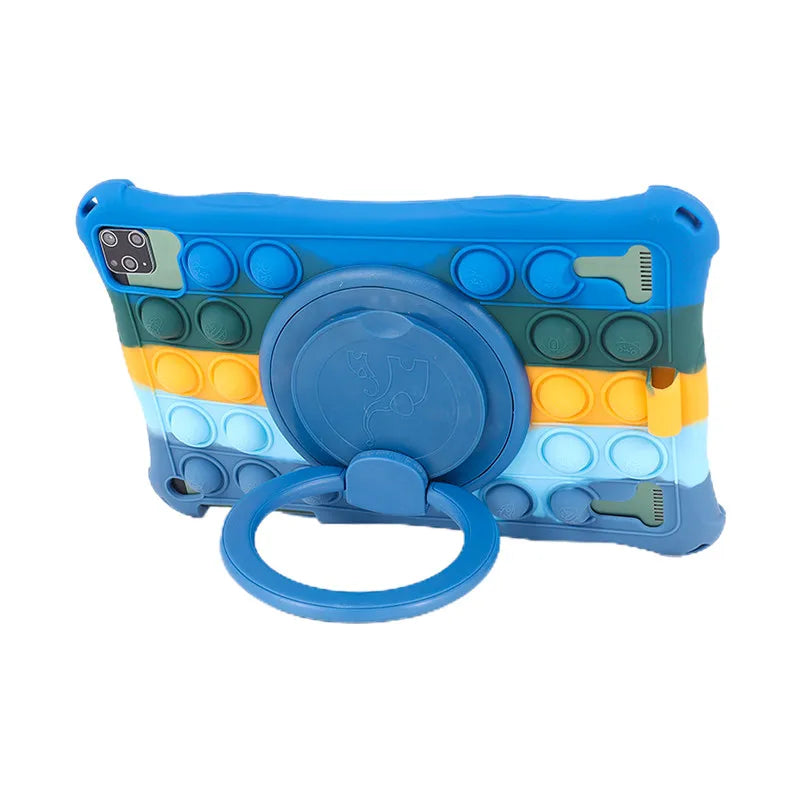 Funda Para 10.1" Universal Silicone Tablet Case 10 10.1 inch Android Tablet PC Shockproof Stand Cover Cases 25*16CM/9.84x6.3inch