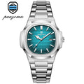 PAAZOMU Top Luxury Brand Man Watch Sports Waterproof Luminous Date Men Wristwatch Square Dial Quartz Men's Watches High Quality