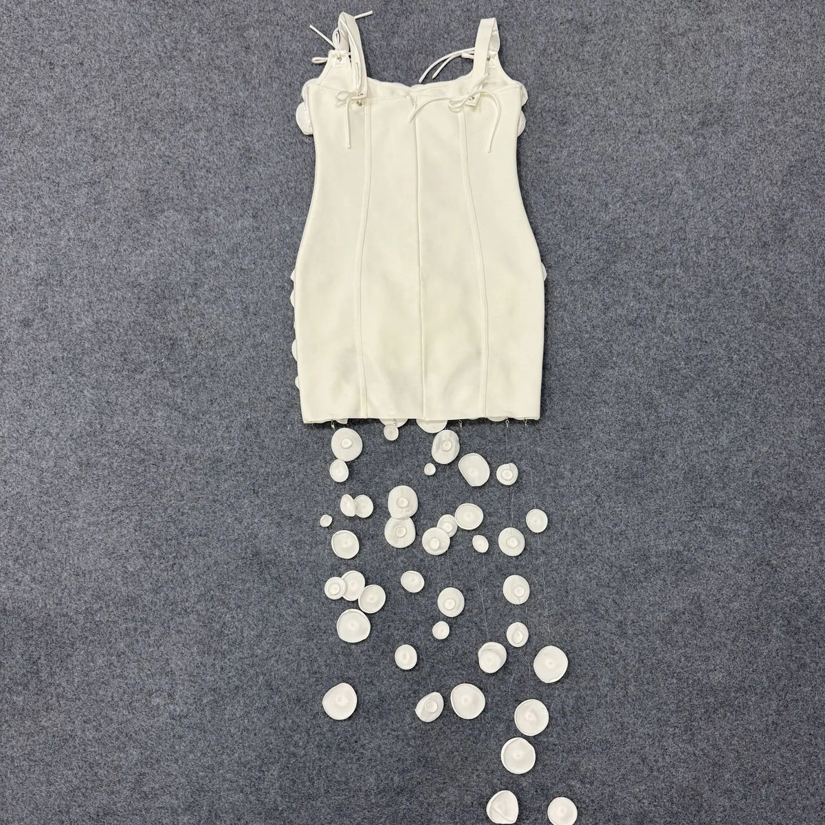 2026 New Bandage Dress Women Sexy Tube Top Sleeveless Floral Waist Elegant Temperament Evening Party Gown