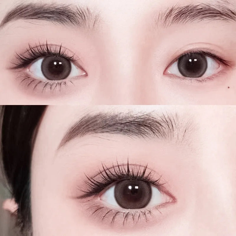 Sunflower Lashes Brown Manga False Eyelashes Natural Soft  Large Capacity Anime Eyelashes Douyin Wanghong Makeup Anime Eyelashes