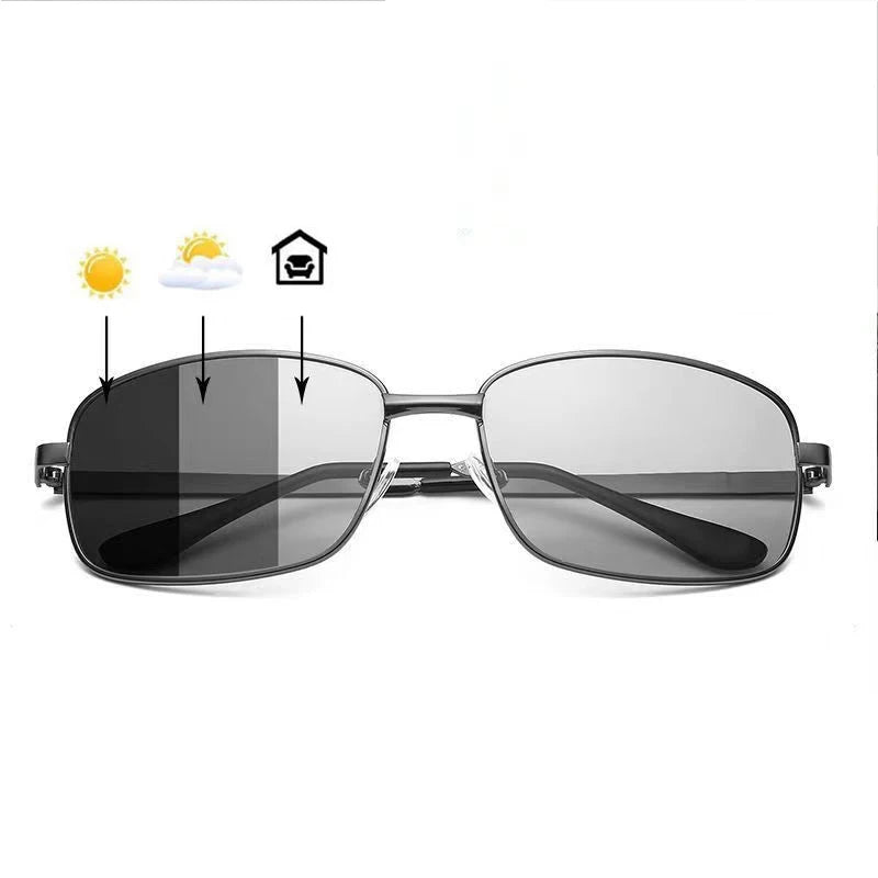 Day And Night Polarized Color-changing Sunglasses Men Driving Fishing Glasses Night Vision Driving Sunglasses Metal XTP3027