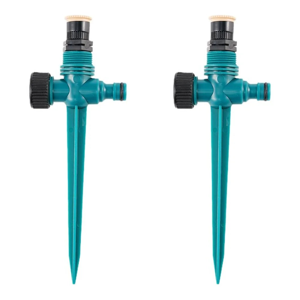 Upgrade Garden Sprinkler 360° Rotation Irrigation Watering System Agriculture Ground Automatic Tube Adjustable Plug Buried Atomi