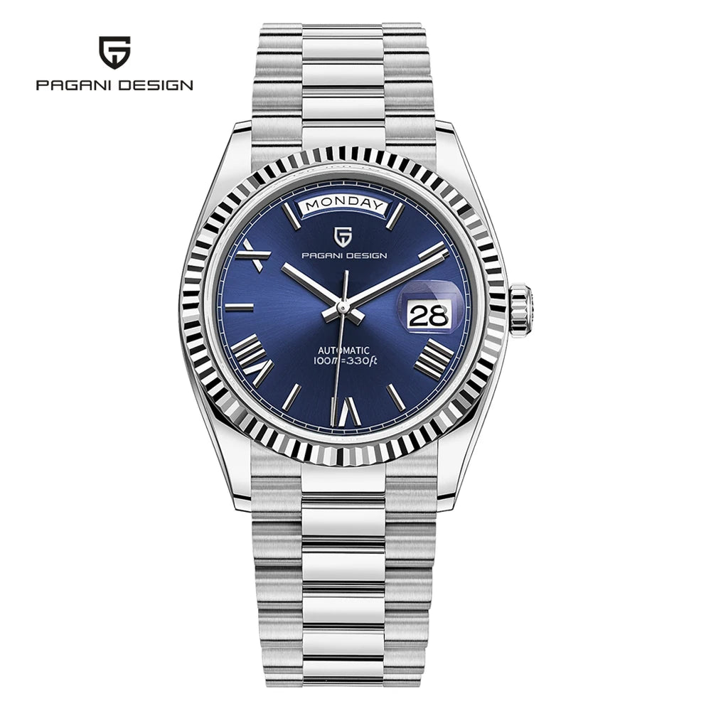 2026 New PAGANI DESIGN DD36 Rose Gold Men's Watches Luxury Mechanical Automatic Watch For Men Date Waterproof AR Sapphire Clock