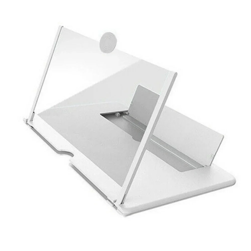 10/12Inch HD Multi‑Functional Phone Screen Magnifier Video Amplifier Enlarger Stand Cellphone Viewing Bracket For Movie‑Watching