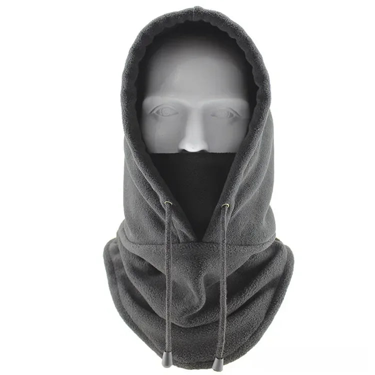 Winter Thermal Fleece Hat Hooded Outdoor Windproof Skiing Sport Men Women Neck Warmer Balaclava Cycling Face Mask Masked Caps