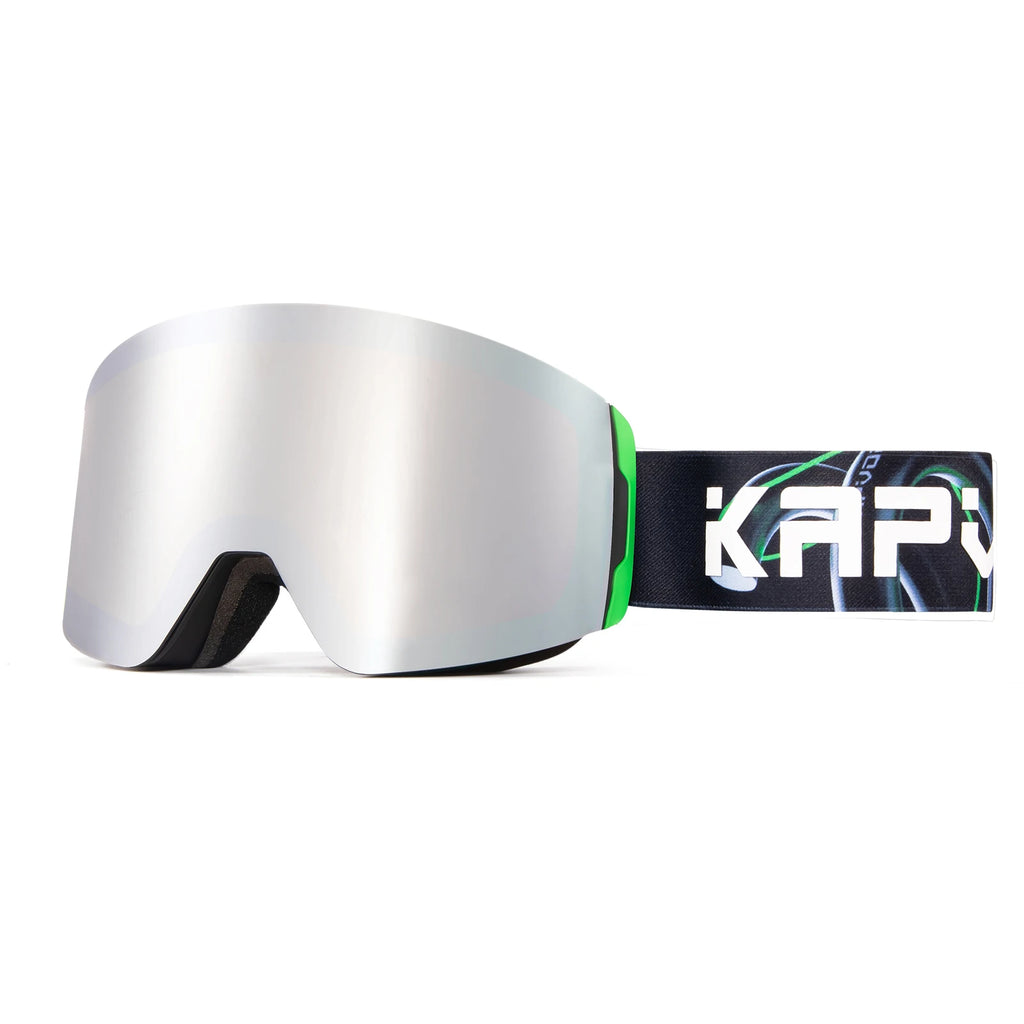 KAPVOE Outdoor Ski Goggles Men Snowboard Glasses Women Winter Snow Sunglasses UV400 Magnetic Attraction Anti-Fog Skiing Goggles