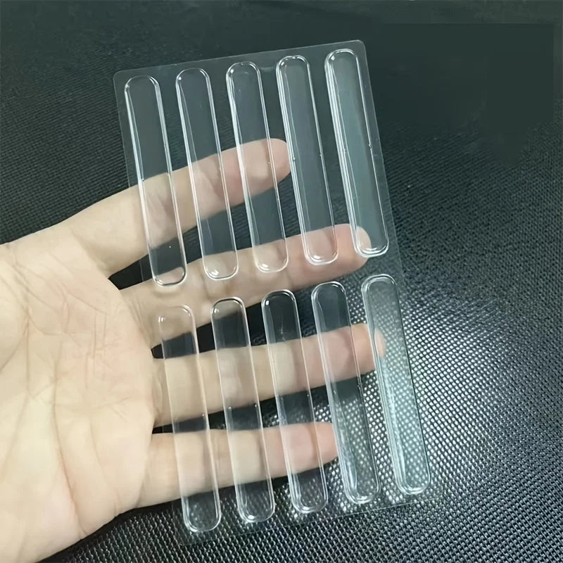 100PCS Self Adhesive Silicone Clear Bumpers Wall Protector Furniture Refrigerator Door Cabinet Glass mute Buffer Anti-crash Pad