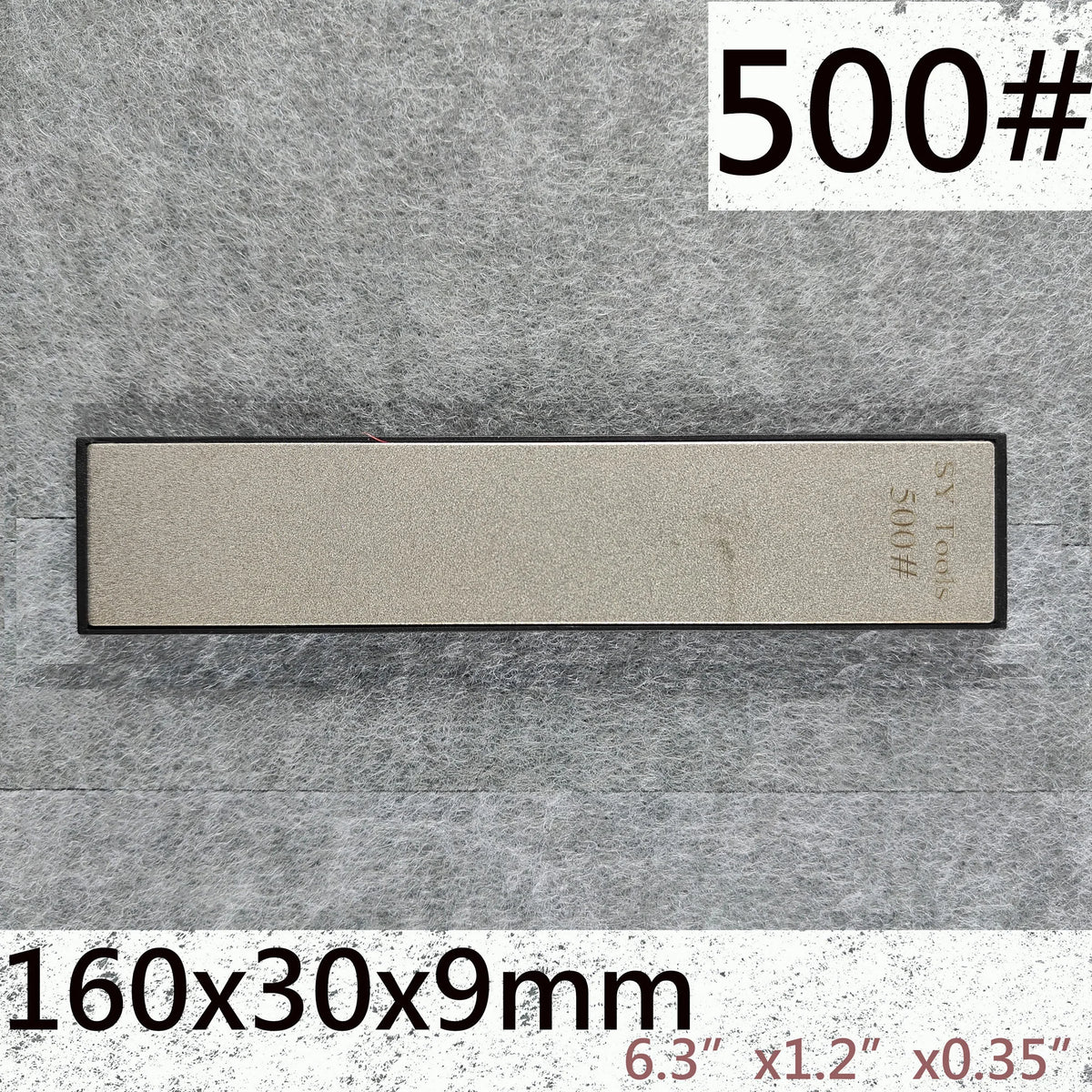 Widened Diamond Sharpening Stone Compatible with Fixed-Angle Sharpener for Kitchen Knives and Outdoor Tools, Portable Sharpening
