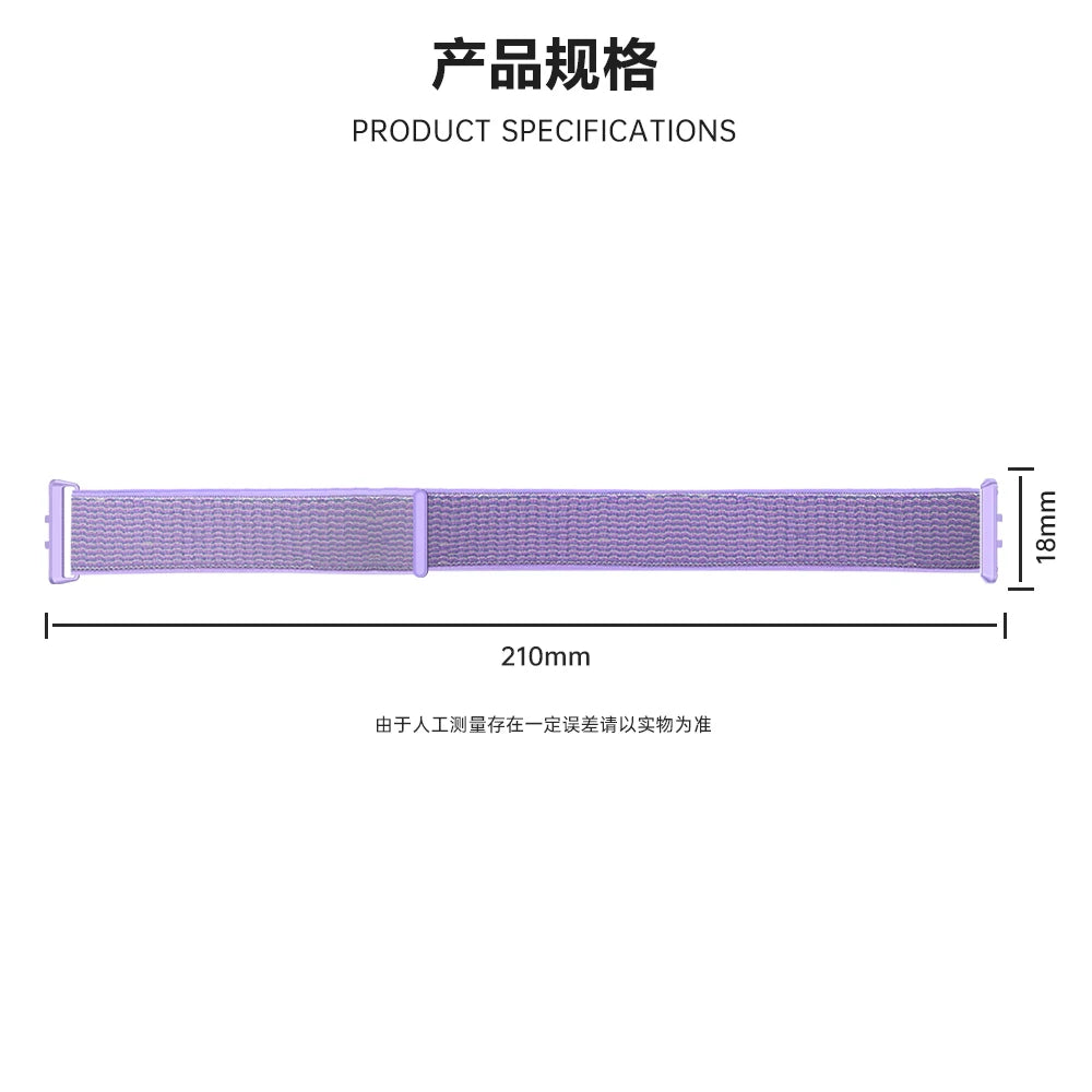 Nylon Loop Strap for Samsung Galaxy Fit 3 Smart Bracelet Wristband Replacement Correa For Samsung Galaxy Fit 3 Band Accessories