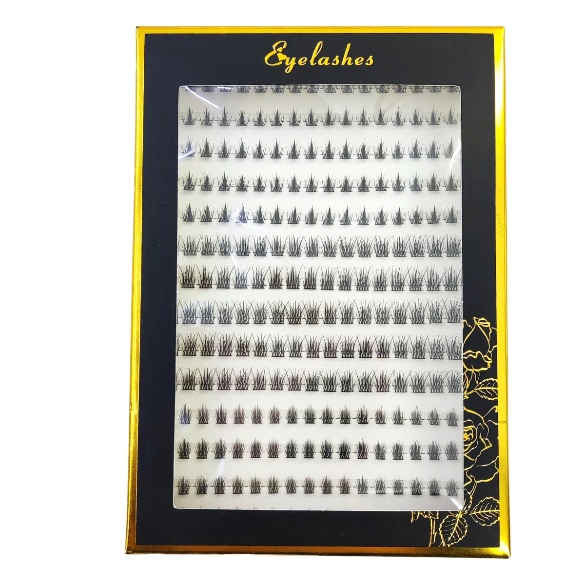 New 14 rows bottom black lower eyelashes cartoon eyelashes natural lower eyelashes soft bundle eyelashes hot cartoon eyelas