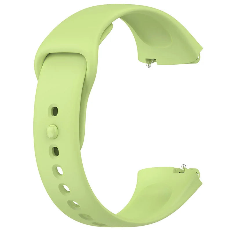Soft Silicone Strap for Redmi Watch 3 Active Strap Accessories Smart Replacement Watchband and Screen Protector Case Wristband