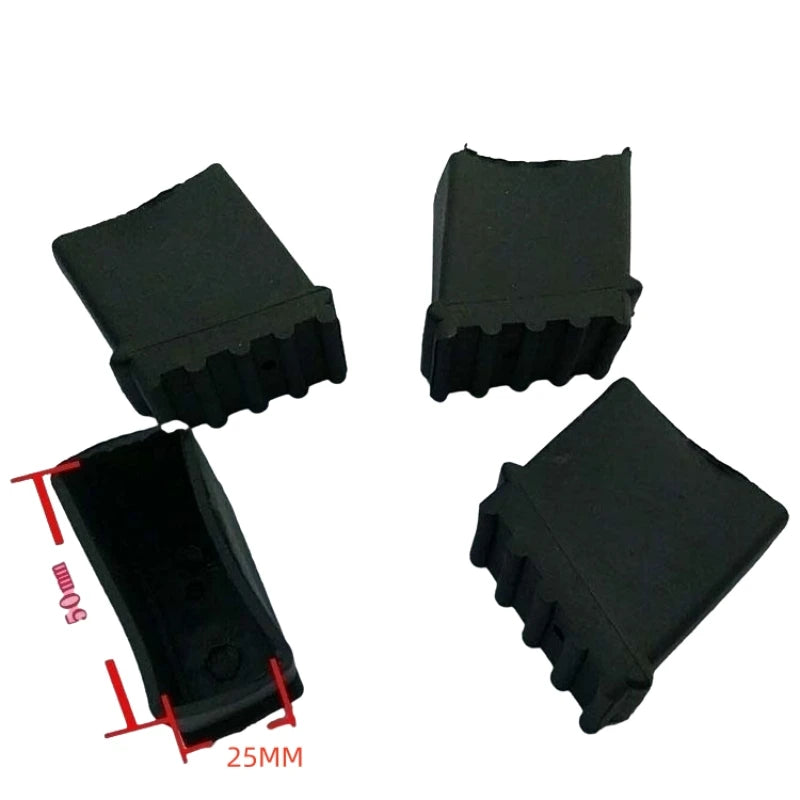 2pcs Step Ladder Folding Ladder Leg Caps Home Ladder Leg Thickening Non-slip Rubber Pads Floor Protector Pads Table Foot Dust