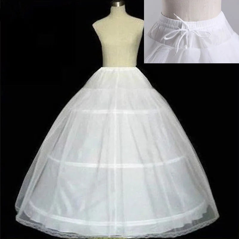 Hot Sell Many Styles Bridal Wedding Petticoat Hoop Crinoline Prom Underskirt Fancy Skirt Slip